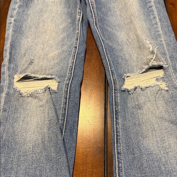 Altar'd State Light Blue Flare Jeans - Picture 4 of 7